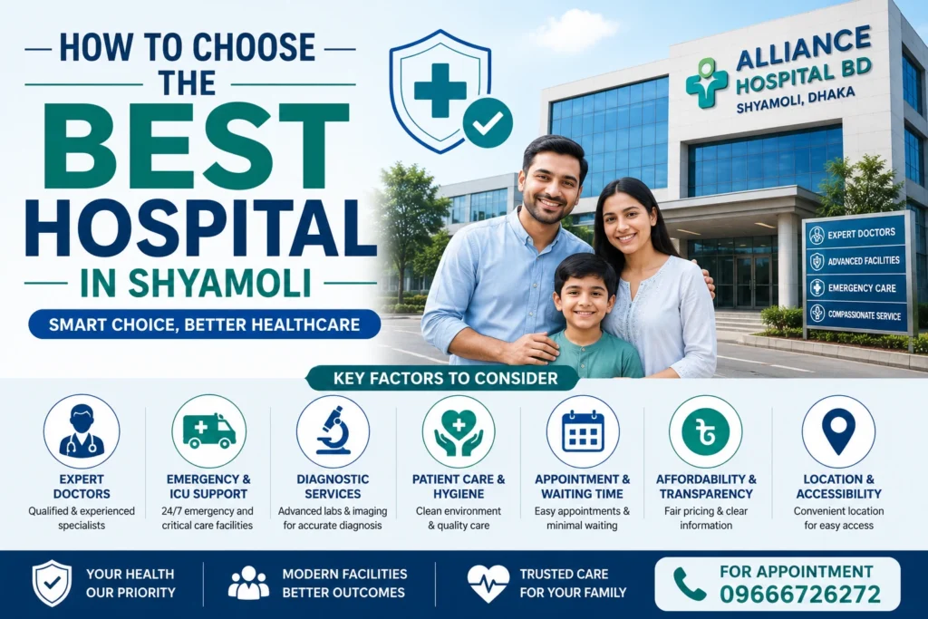 How to Choose the Best Hospital in Shyamoli
