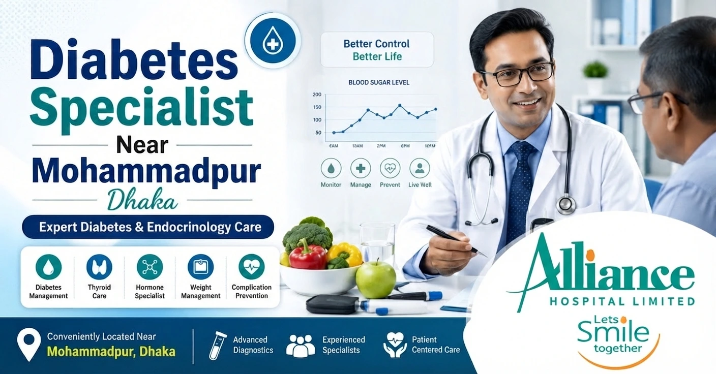 Diabetes Specialist Near Mohammadpur Dhaka